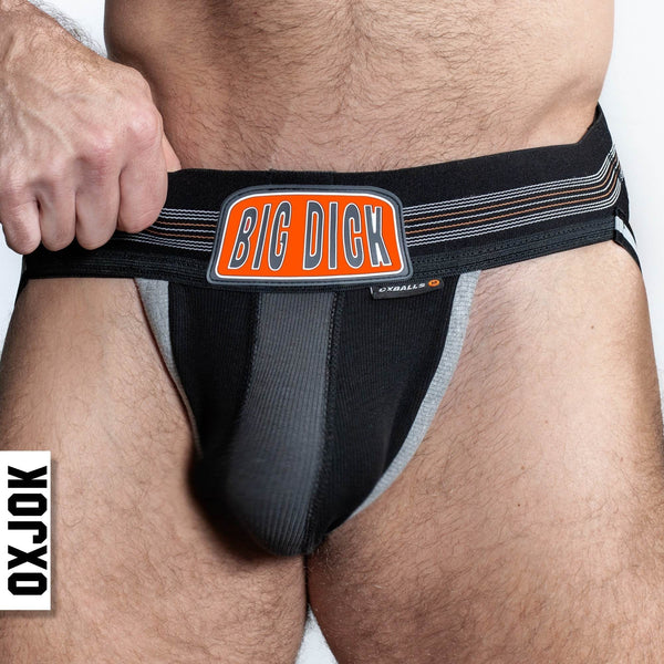BULGER, the big pouch jock, BLACK IRON, SMALL - Dreamy Desire