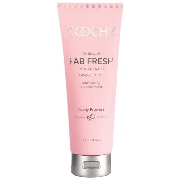 Coochy Lubes Coochy Oh So Lush Fab Fresh Intimate Wash Peony Prowess 7.2 Oz