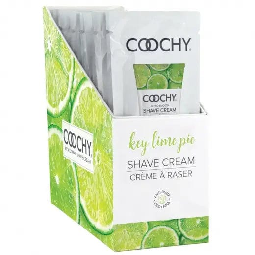 Coochy Lubes Coochy Shave Cream Key Lime Pie 24pc Foil