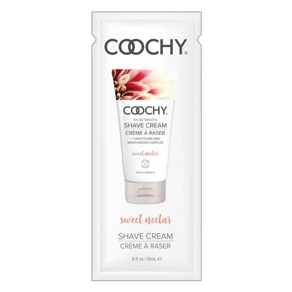 Coochy Lubes Coochy Shave Cream Sweet Nectar 0.5 Oz