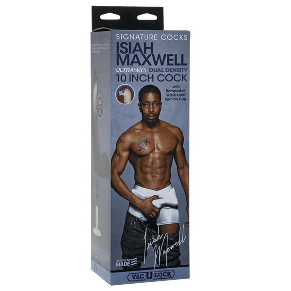 Doc Johnson Isiah Maxwell Ultraskyn 10 Inch Signature Cock XL Dildo - Dreamy Desire