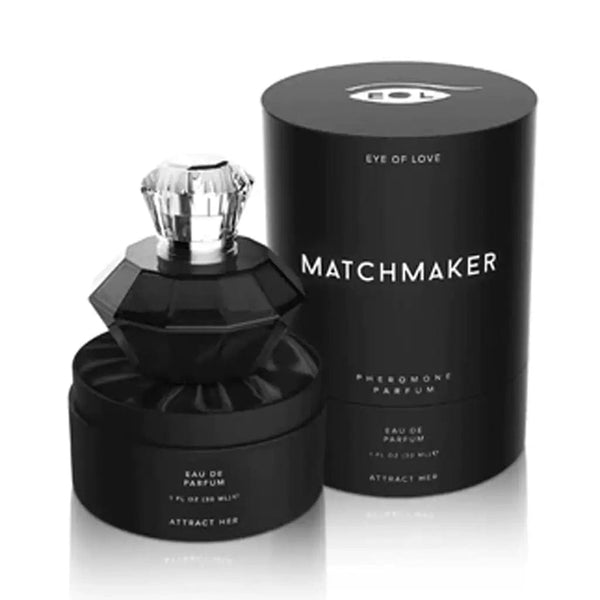 EYE OF LOVE Lubes Eye Of Love MatchMaker Black Diamond Pheromone Perfume for Men 30 ML