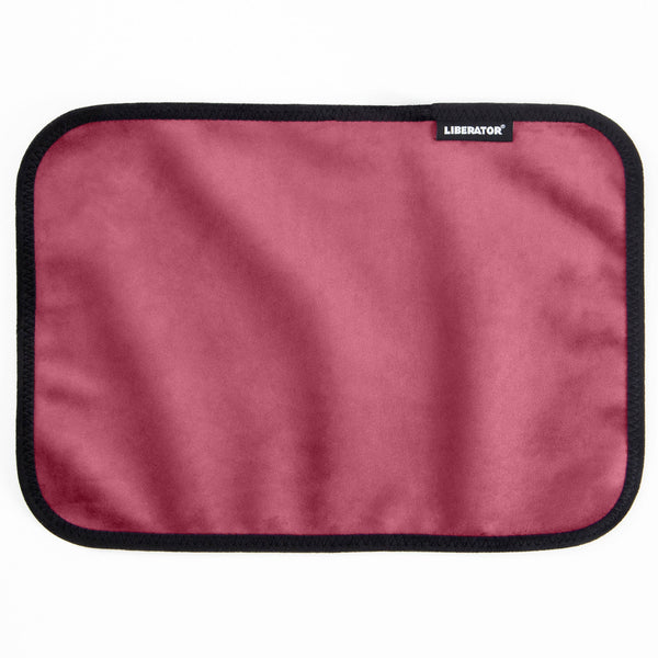 Fascinator Toy Pad - Moisture-proof Toy Pad, Microvelvet - Merlot - Dreamy Desire
