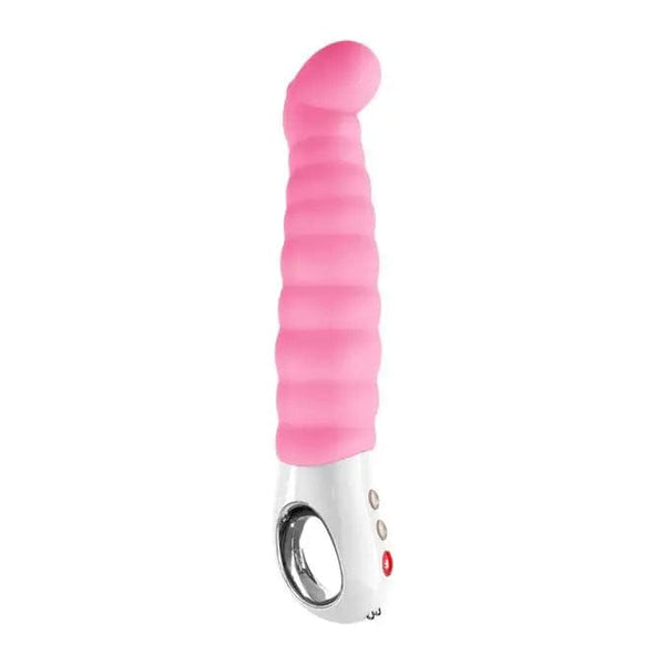 Fun Factory Vibrators Candy Rose Patchy Paul Flexible Ribbed G5 Deluxe G-Spot Vibrator