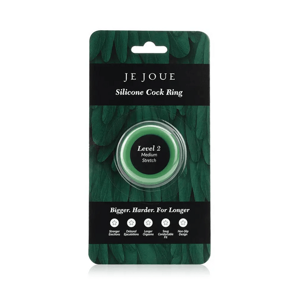 Je Joue Other Je Joue Medium Stretch Silicone Cock Ring Green
