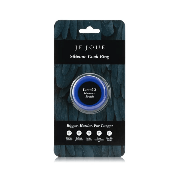 Je Joue Other Je Joue Minimum Stretch Silicone Cock Ring Blue