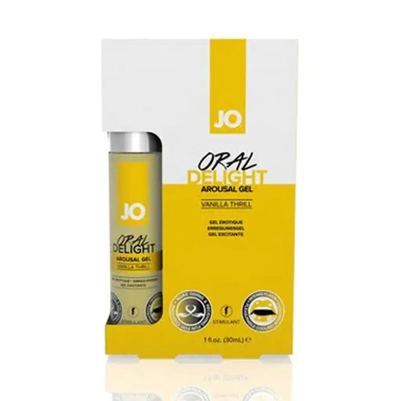 JO Lubricants Lubes Default JO Oral Delight  - Vanilla - Stimulant 1 floz / 30 mL