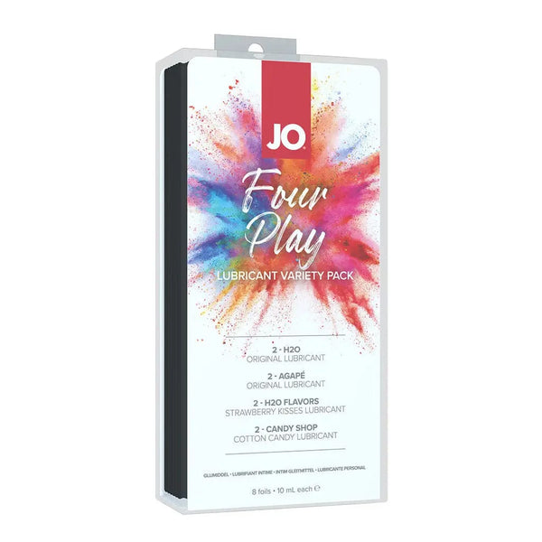 JO Lubricants Lubes Four Play - Lubricant Variety Pack