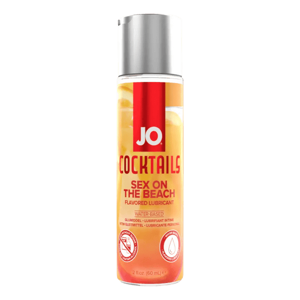 JO Lubricants Lubes JO Cocktails - Sex on the Beach Flavored Lubricant - 2 floz 60 mL