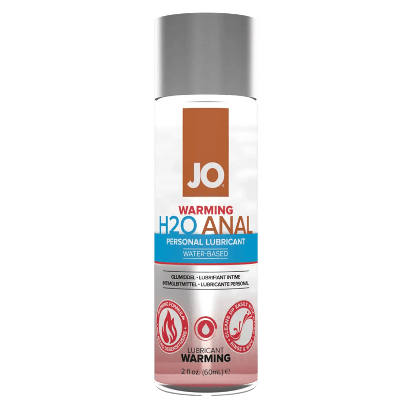 JO Lubricants Lubes JO H2O Anal - Warming - Lubricant 2 floz / 60 mL