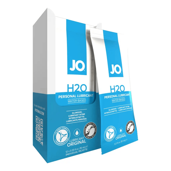 JO Lubricants Lubes JO H2O Foil Display Box - Original - Lubricant 0.34 floz / 10 mL