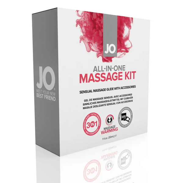 JO Lubricants Other Default JO All-In-One Massage Glide Kit  - Warming - Gift Set 1 floz / 30 mL
