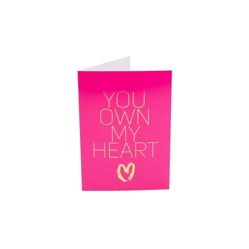Kama Sutra Accessories / Miscellaneous Kama Sutra Naughty Notes Greeting Cards - You Own My Heart and My Ass