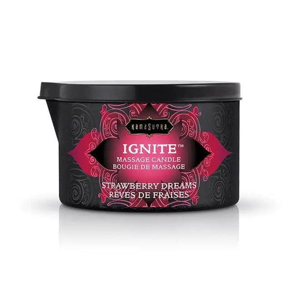 Kama Sutra Lubes Kama Sutra Ignite Massage Oil Candle Strawberry Dreams