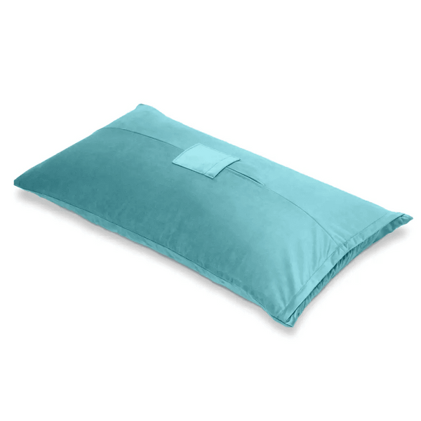 Liberator Humphrey Pillow Sex Toy Mount Microvelvet Teal - Dreamy Desire