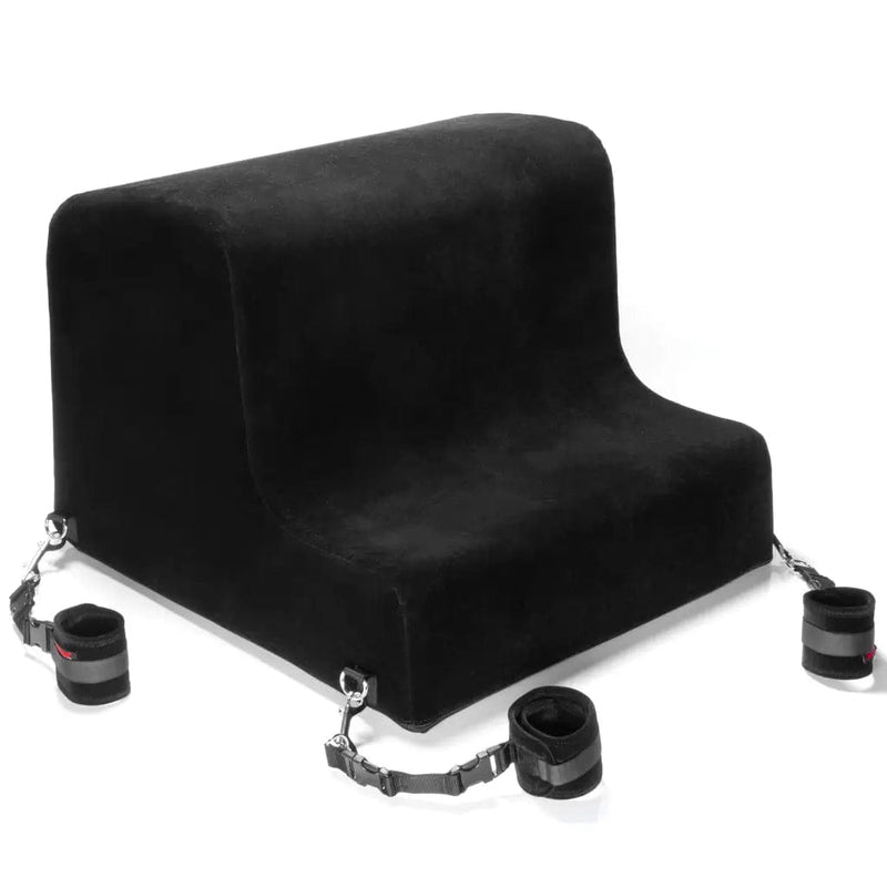 liberator obeir spanking bench with microfiber cuffs