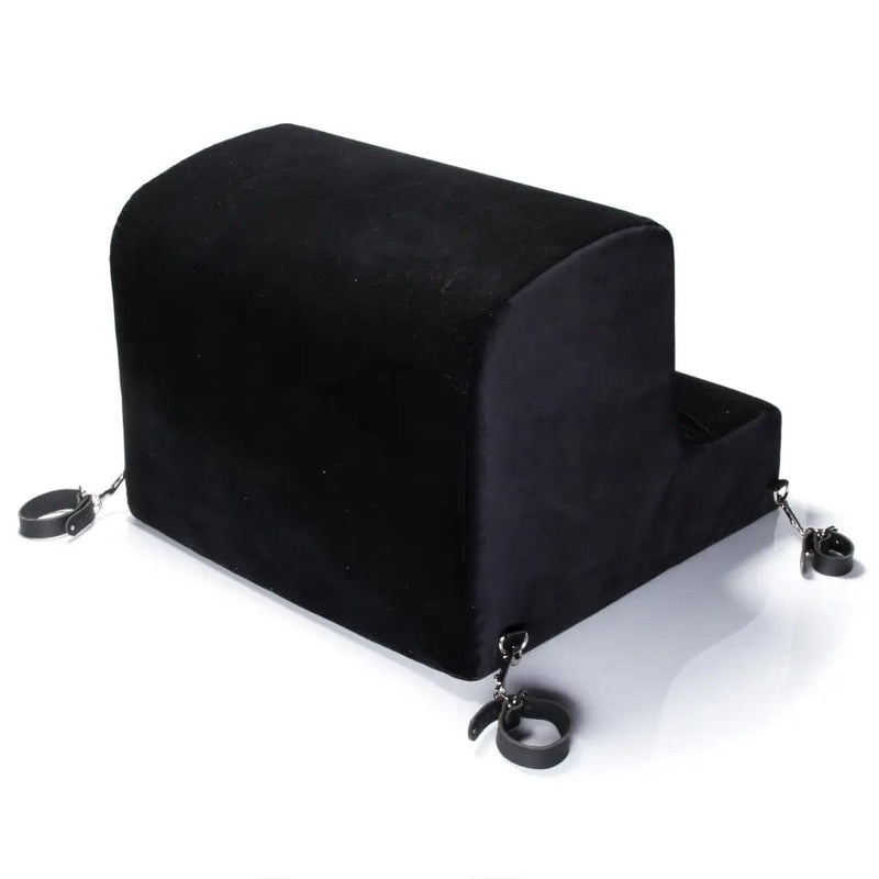 liberator obeir spanking bench with microfiber cuffs