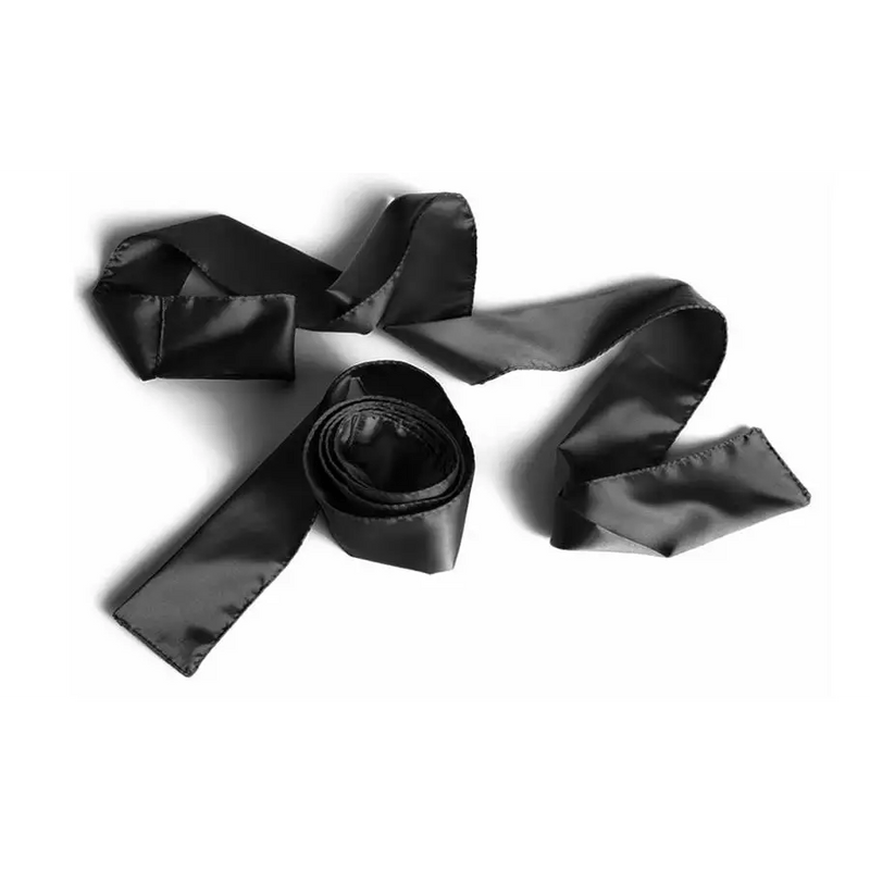 Liberator BDSM Liberator - Silky Tie-Ups in Black Satin