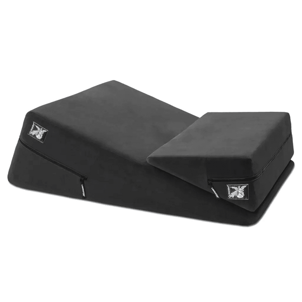 Liberator Wedge Ramp Combo Sex Positioning Pillow Black Microfiber - Dreamy Desire