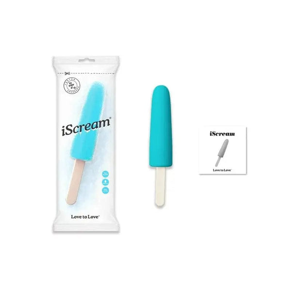 LOVE TO LOVE Dongs & Dildos Love to Love Iscream Silicone Dildo Blue Lagoon