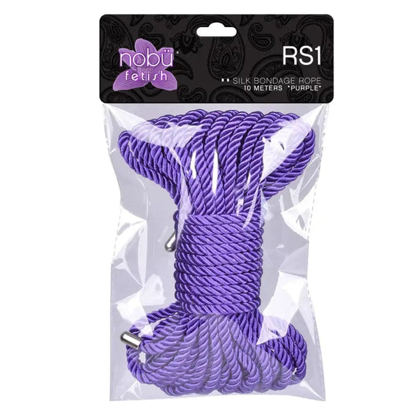 NOBÜ BDSM Nobü Fetish - RS1 Deluxe Silky Bondgage Rope (Purple)
