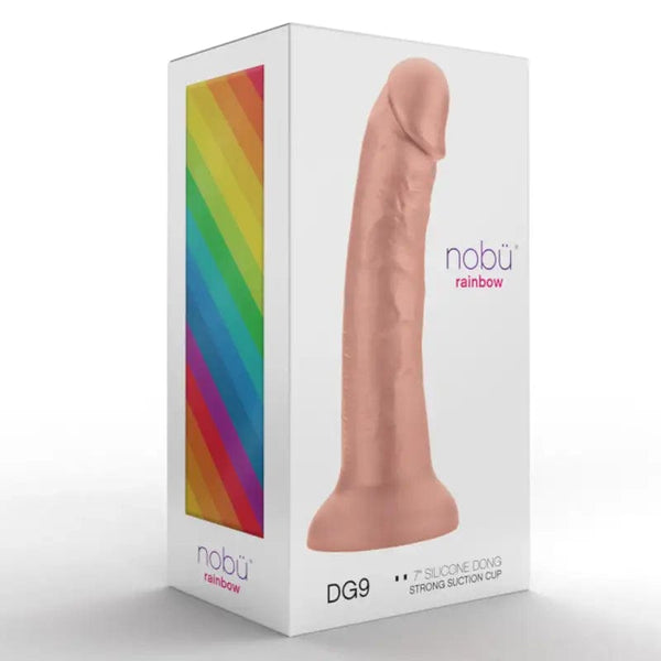 NOBÜ Dongs & Dildos Nobü Rainbow - DG9 Dildo Dong With Suction Cup - Peach (Small)