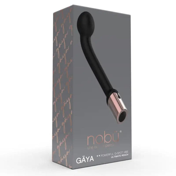 NOBÜ Vibrators Nobu Gaya Ultimate Reach G-Spot Vibrator in Black