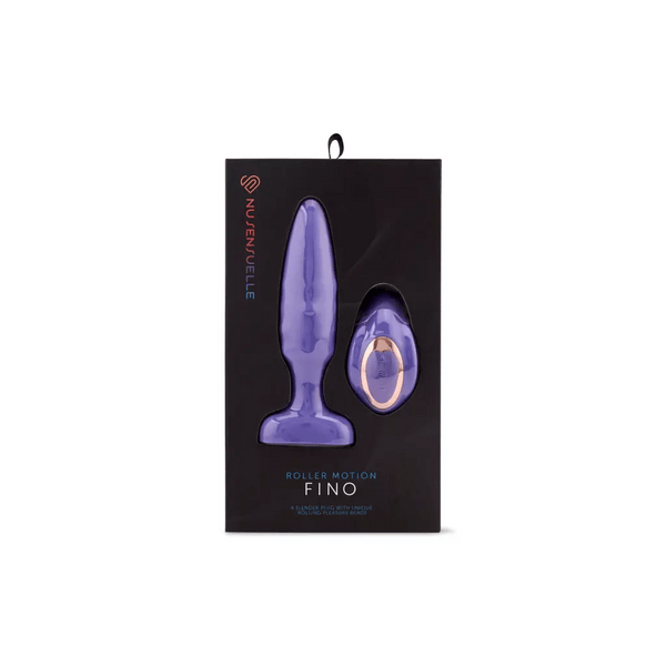 Nu Sensuelle Vibrators Nu Sensuelle - Fino Roller Motion Plug (Ultra Violet)