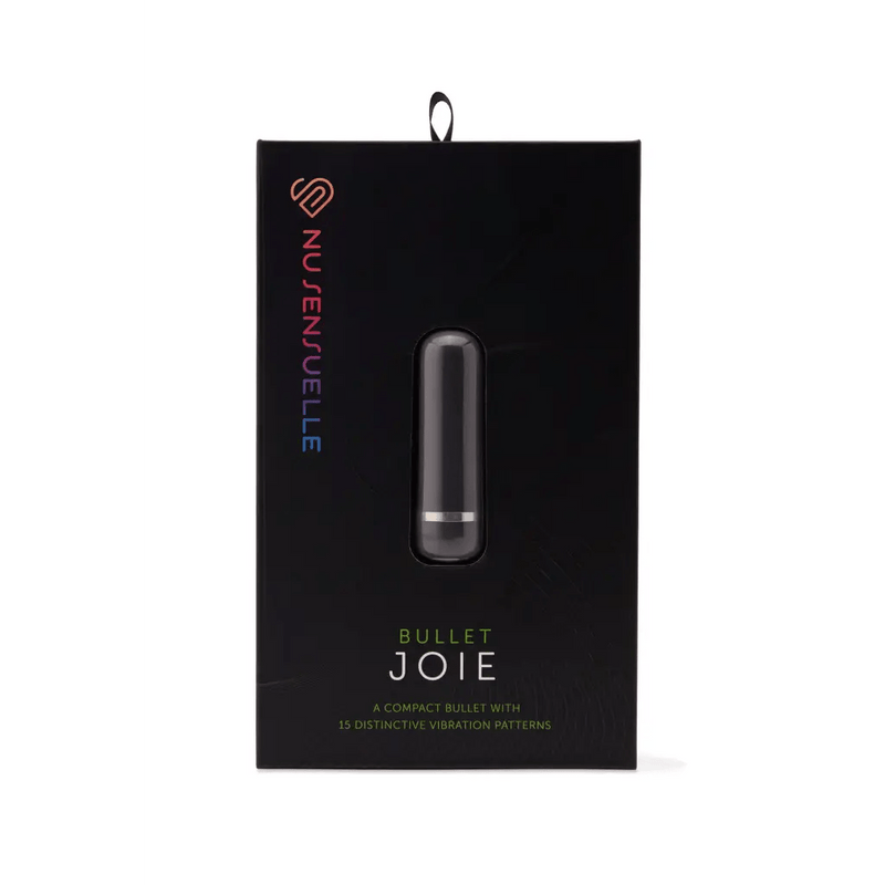 Nu Sensuelle Vibrators Nu Sensuelle - Joie Rechargeable Bullet Vibrator in Black