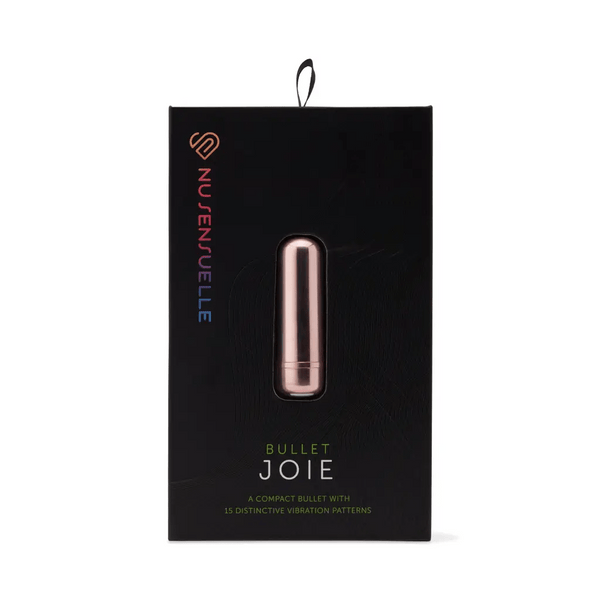 Nu Sensuelle Vibrators Nu Sensuelle - Joie Rechargeable Bullet Vibrator - Rose Gold