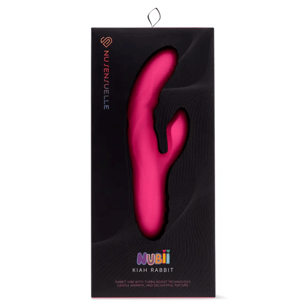 Nu Sensuelle Vibrators Nu Sensuelle - Nubii Kiah Rabbit Vibe in Pink