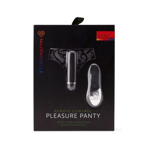 Nu Sensuelle Vibrators Nu Sensuelle - Pleasure Panty Black Remote Control Vibrator