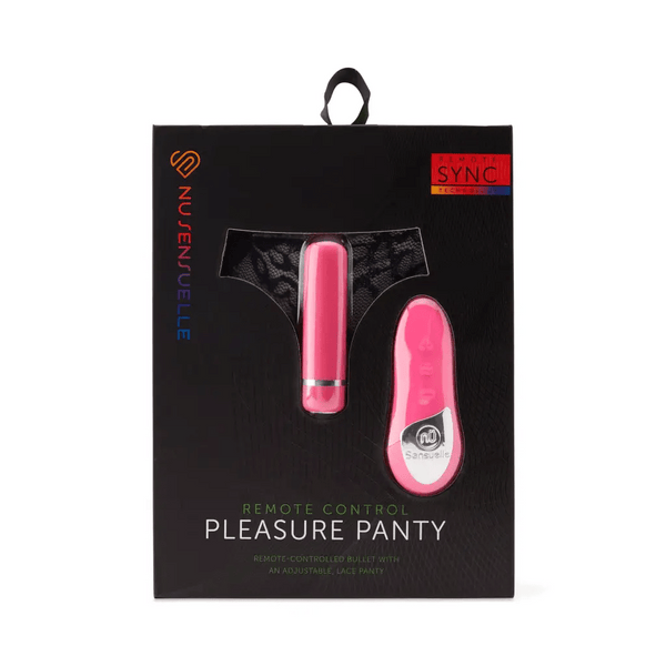 Nu Sensuelle Vibrators Nu Sensuelle Pleasure Panty - Remote Control Vibrator in Pink