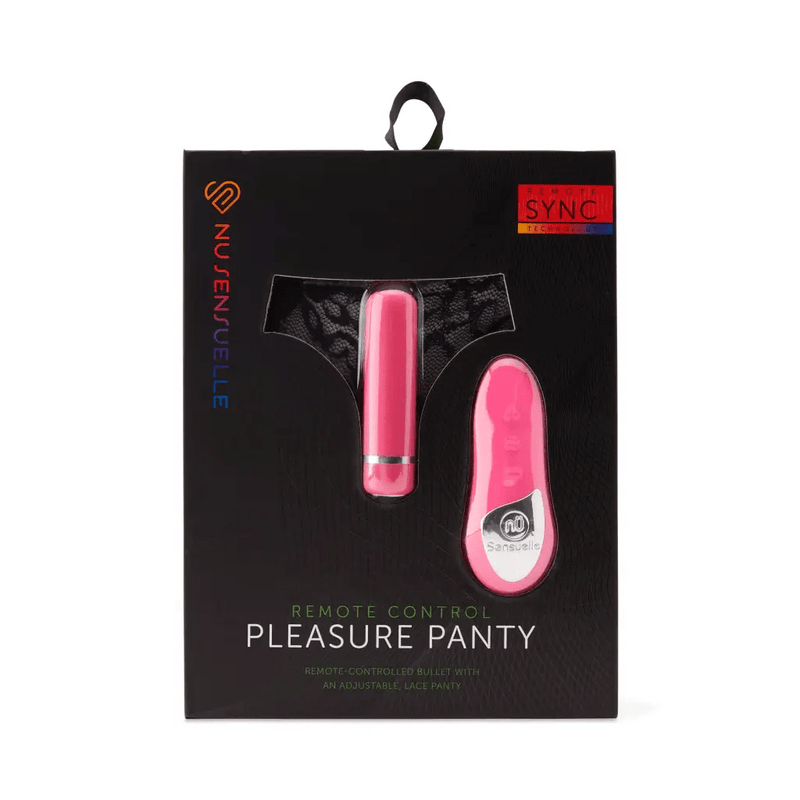 Nu Sensuelle Vibrators Nu Sensuelle Pleasure Panty - Remote Control Vibrator in Pink