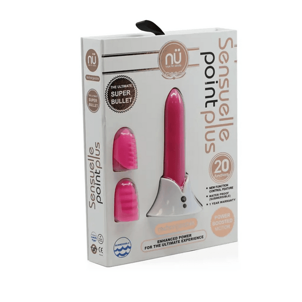 Nu Sensuelle Vibrators Nu Sensuelle - Point Plus Bullet Vibrator in Pink