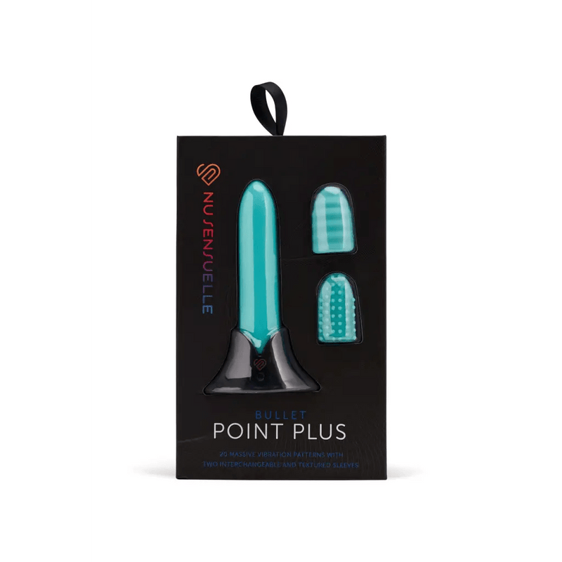 Nu Sensuelle Vibrators Nu Sensuelle - Point Plus Bullet Vibrator (Tiffany Blue)