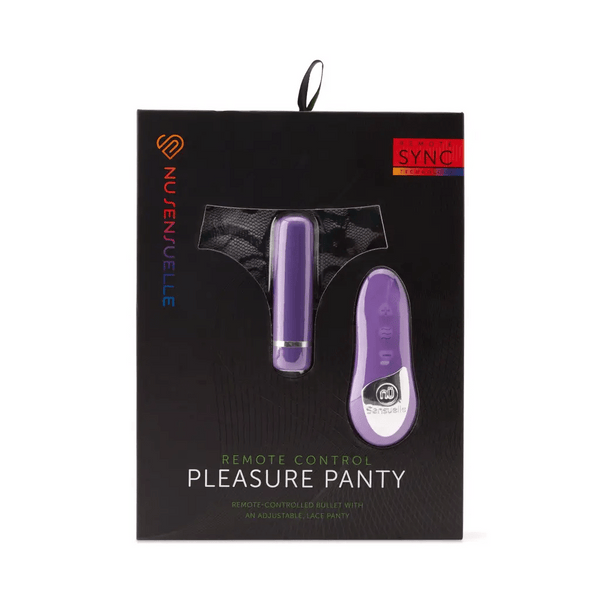 Nu Sensuelle Vibrators Nu Sensuelle Remote Control Pleasure Panty Vibrator in Purple