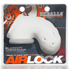 AIRLOCK, air-lite vented chastity, WHITE ICE AIRLOCK, air-lite vented chastity, WHITE ICE - Dreamy Desire