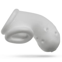AIRLOCK, air-lite vented chastity, WHITE ICE AIRLOCK, air-lite vented chastity, WHITE ICE - Dreamy Desire