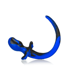 BULLDOG, puppy tail buttplug, POLICE SWIRL, Large BULLDOG, puppy tail buttplug, POLICE SWIRL, Large - Dreamy Desire