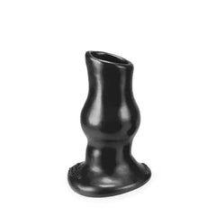 OxBalls PigHole Deep 1 - Plug anal creux (Noir) Petit  OxBalls PigHole Deep I Hollow Plug - Dreamy Desire