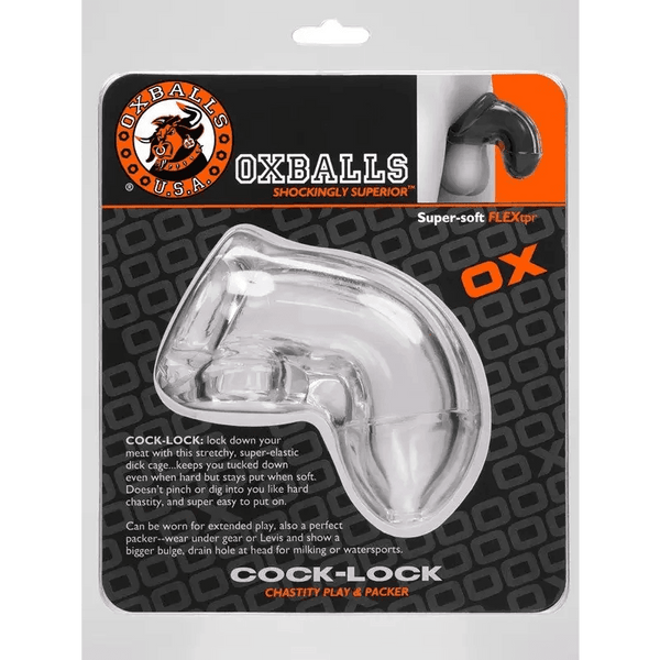 Oxballs Cock-Lock Chastity Play & Packer - Dreamy Desire