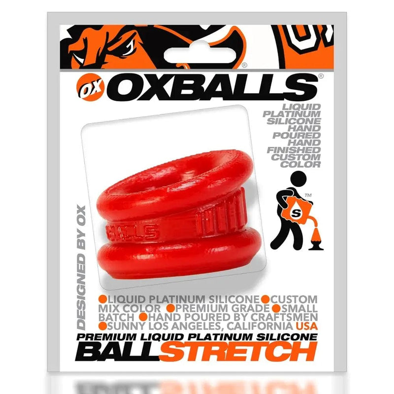 OXBALLS For Him Oxballs Neo Angle BallStretcher in Red
