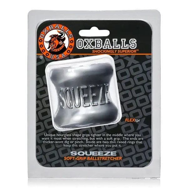 OXBALLS For Him Oxballs Squeeze Soft-Grip Ball Stretcher (Steel)