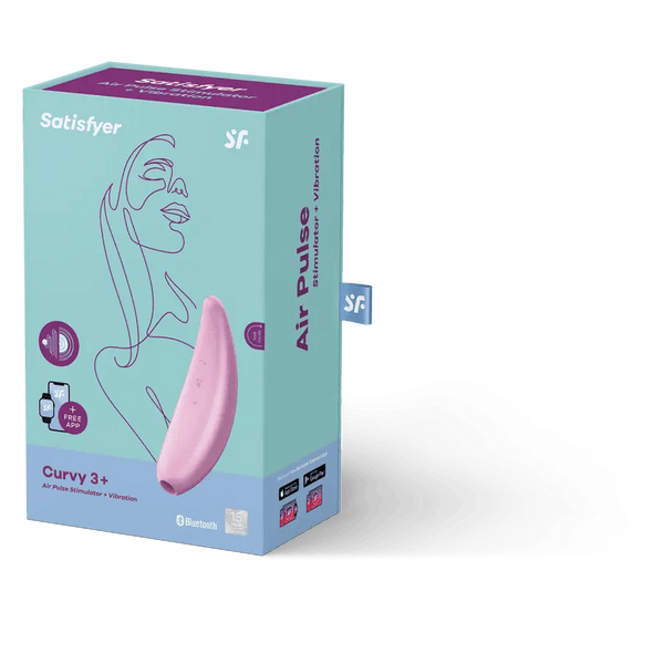 Satisfyer Other Satisfyer Curvy 3+ Air-Pulse Clitoris Stimulating Vibrator