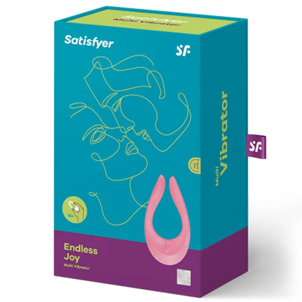 Satisfyer Vibrators Satisfyer Endless Joy Pink | G-Spot and Clitoris Multivibrator