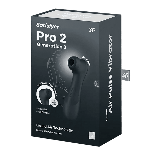 Satisfyer Pro 2 Gen 3 - Clitoral Stimulator (Dark Grey) - Dreamy Desire