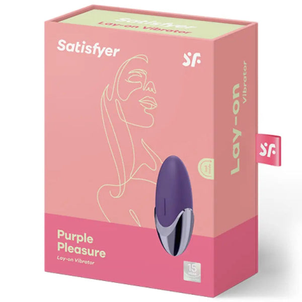 Satisfyer Vibrators Satisfyer Purple Pleasure - Lay-On Vibrator