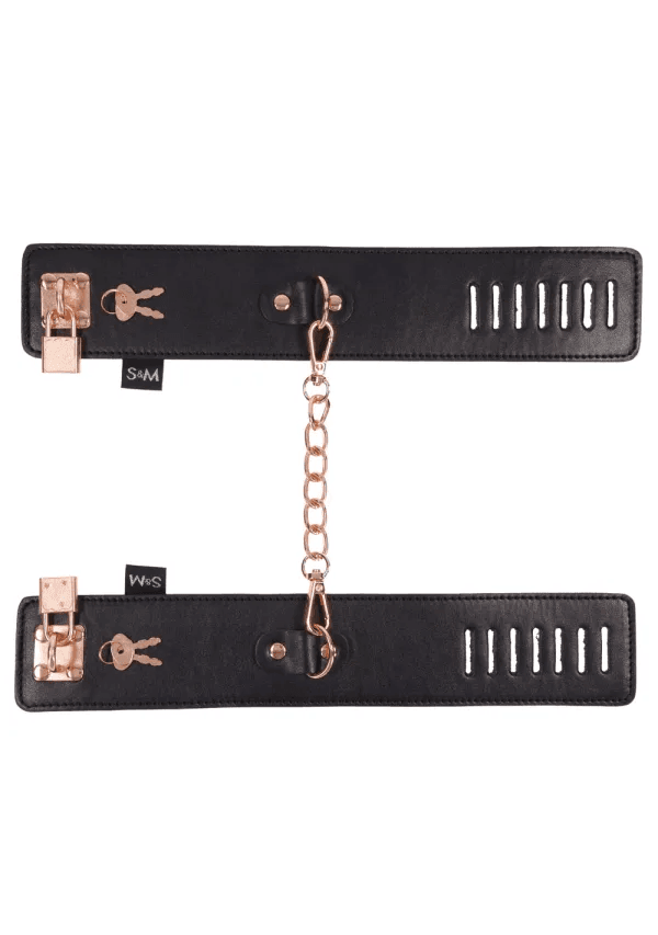Sportsheets Brat Locking Cuffs - Dreamy Desire