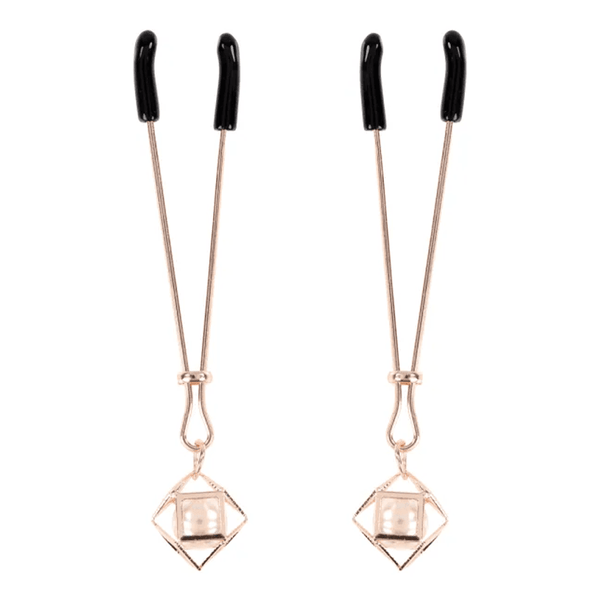 Sportsheets Brat Pearl Nipple Clips - Dreamy Desire
